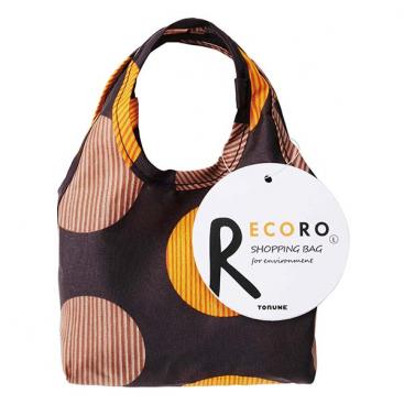 RECORO Shopping Bag \'Stripe Dot\' (L)