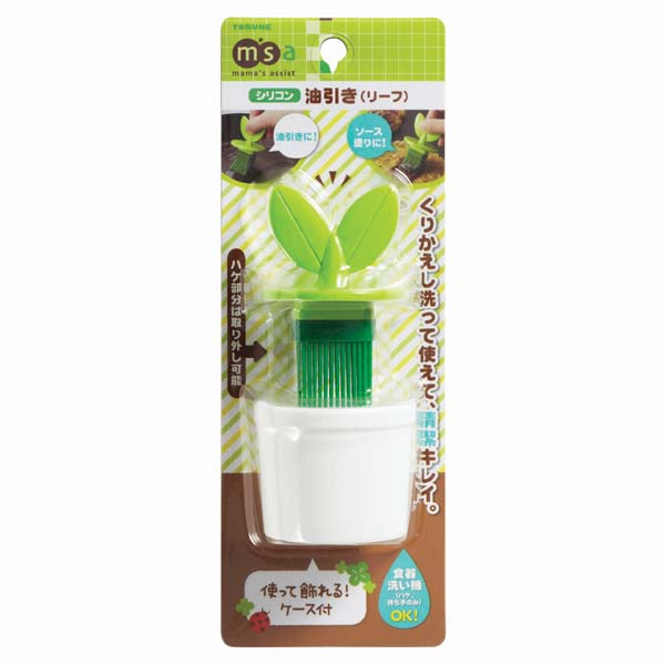 シリコン油ひき リーフ [P-3040] - 660円 : TORUNE／トルネの楽しいランチグッズ
