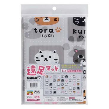 遠足マット　ネコのあつまり