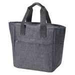 保冷ランチバッグ　深型　グレー