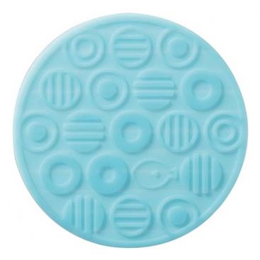 Silicone Coaster \'Dot & Fish\' (BL)