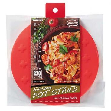 Silicone Pot Mat \'Italian Red\'