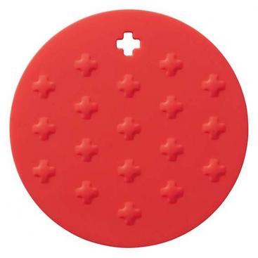 Silicone Pot Mat \'Italian Red\'