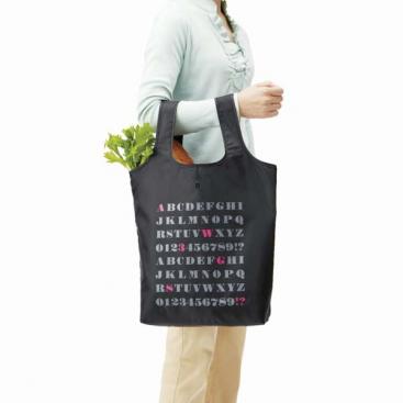 Foldable Shopping Bag \'Alphabets\'