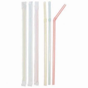 Paper Packed Drinking Straws 80P [M]