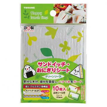 Sandwich & Rice Ball Sheet \'Leaf\'