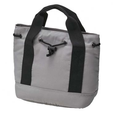 Insulated Drawstring Bag \'Light Gray\'