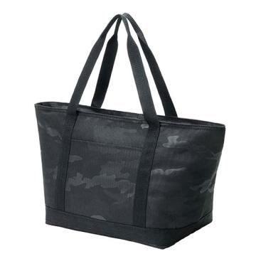 BONTE Insulated Shopping Tote Wide \'Camo\' (BK)