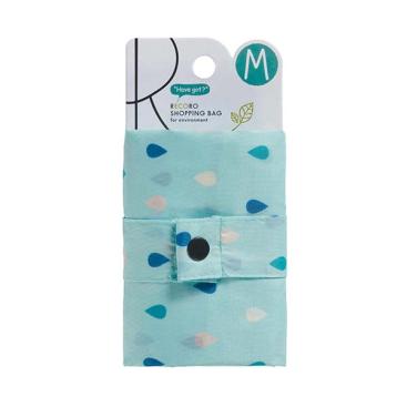 RECORO Shopping Bag \'Aqua Drops\' (M)