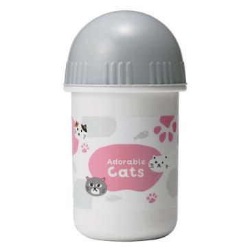 Towel & Anti-Bacterial Case Set \'Cats Assortment\'