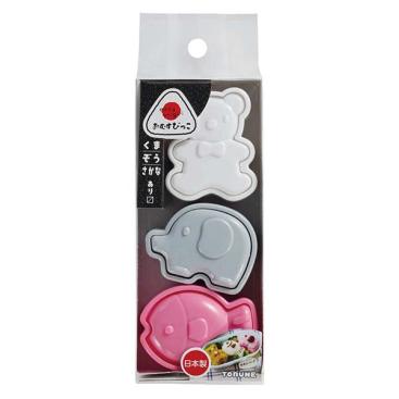 Omusubi Maker \'Bear, Elephant, Fish\'