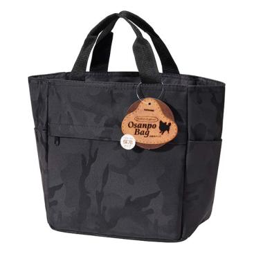 OSANPO LABEL / Grande Bag \'Camo BK\'