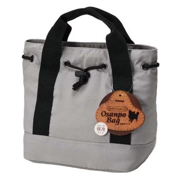 OSANPO LABEL / Drawstring Bag \'Light Gray\'
