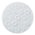 Silicone Coaster 'Dot & Fish' (WH)