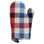 Home Bistro - Kitchen Mitten 'Blue Checkered'