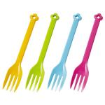 4 Colors Flower Fork - 8 set